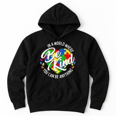 In A World Where You Can Be Anything Be Kind Kindness Hoodie