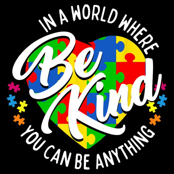 In A World Where You Can Be Anything Be Kind Kindness Drawstring Bag