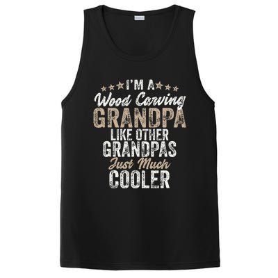 I'm A Wood Carving Grandpa Wood Carver Gifts Wood Carving PosiCharge Competitor Tank