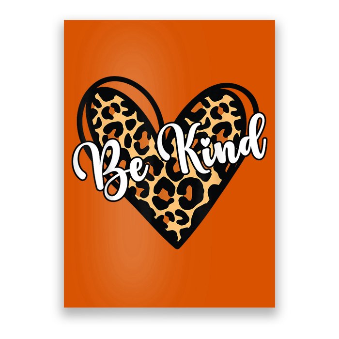 In A World Where You Can Be Anything Be Kind Unity Day Poster