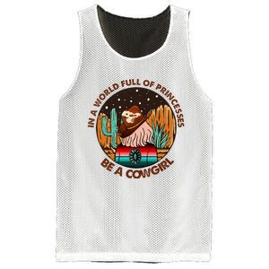 In A World Full Of Princesses Be A Cow Country Gift Mesh Reversible Basketball Jersey Tank