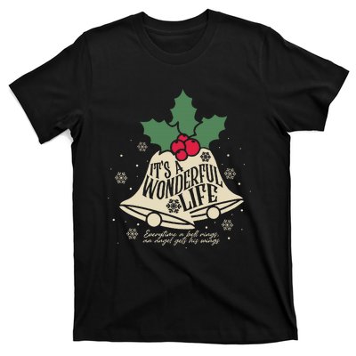 ItS A Wonderful Life Everytime A Bell Rings Christmas Movie T-Shirt