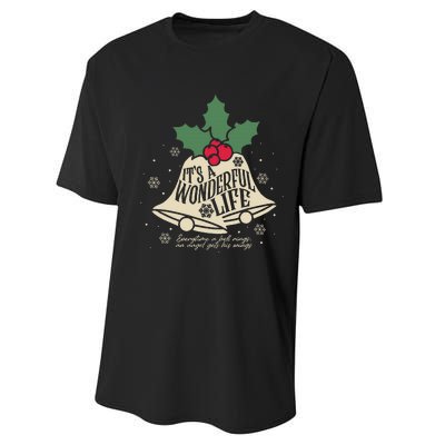 ItS A Wonderful Life Everytime A Bell Rings Christmas Movie Performance Sprint T-Shirt