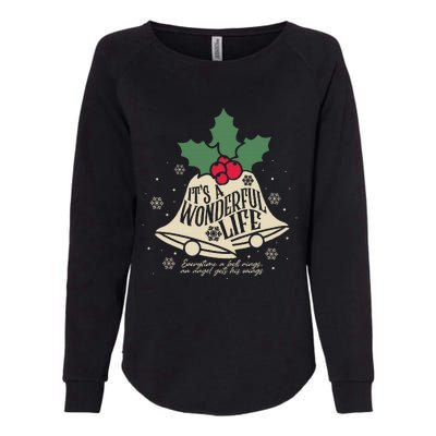 ItS A Wonderful Life Everytime A Bell Rings Christmas Movie Womens California Wash Sweatshirt