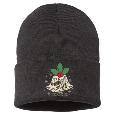 ItS A Wonderful Life Everytime A Bell Rings Christmas Movie Sustainable Knit Beanie