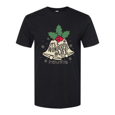 ItS A Wonderful Life Everytime A Bell Rings Christmas Movie Softstyle CVC T-Shirt