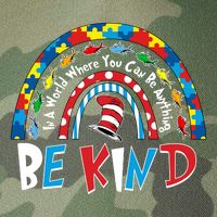 In A World Where You Can Be Anything Be Kind Book Lover Reading Fan Legacy Tie Dye Trucker Hat