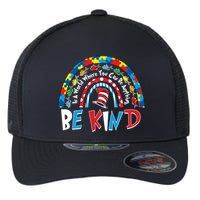In A World Where You Can Be Anything Be Kind Book Lover Reading Fan Flexfit Unipanel Trucker Cap