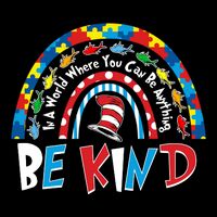 In A World Where You Can Be Anything Be Kind Book Lover Reading Fan Flexfit Unipanel Trucker Cap