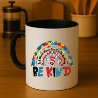In A World Where You Can Be Anything Be Kind Book Lover Reading Fan Mug