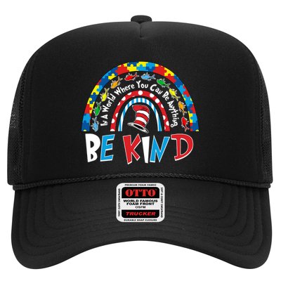 In A World Where You Can Be Anything Be Kind Book Lover Reading Fan Trucker Hat