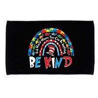 In A World Where You Can Be Anything Be Kind Book Lover Reading Fan Microfiber Hand Towel