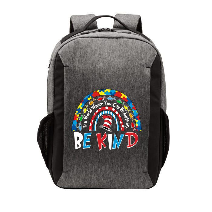 In A World Where You Can Be Anything Be Kind Book Lover Reading Fan Vector Backpack