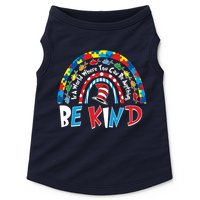In A World Where You Can Be Anything Be Kind Book Lover Reading Fan Doggie Tank