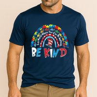 In A World Where You Can Be Anything Be Kind Book Lover Reading Fan Performance Shirt