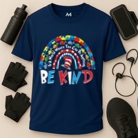 In A World Where You Can Be Anything Be Kind Book Lover Reading Fan Performance Shirt