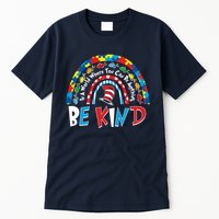 In A World Where You Can Be Anything Be Kind Book Lover Reading Fan Tall T-Shirt