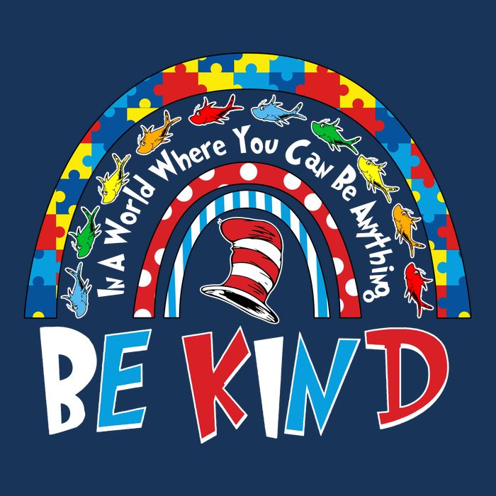 In A World Where You Can Be Anything Be Kind Book Lover Reading Fan Button