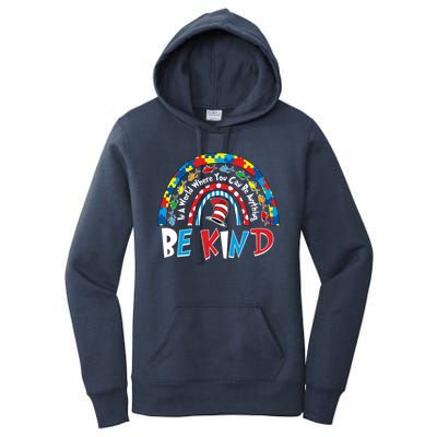 In A World Where You Can Be Anything Be Kind Book Lover Reading Fan Women's Pullover Hoodie