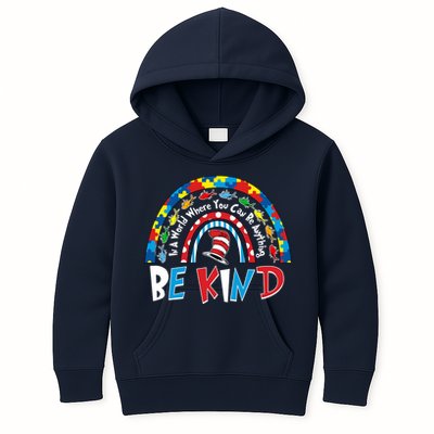 In A World Where You Can Be Anything Be Kind Book Lover Reading Fan Kids Hoodie