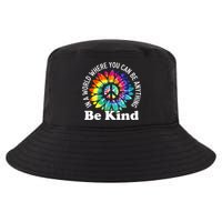In A World Where You Can Be Anything Be Kind Sign Language Cool Comfort Performance Bucket Hat