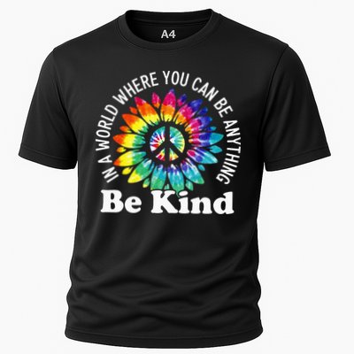 In A World Where You Can Be Anything Be Kind Sign Language Performance Shirt