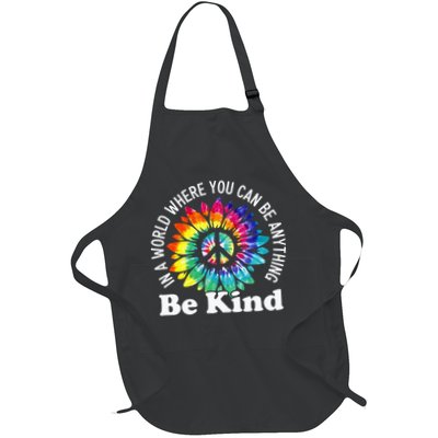 In A World Where You Can Be Anything Be Kind Sign Language Apron