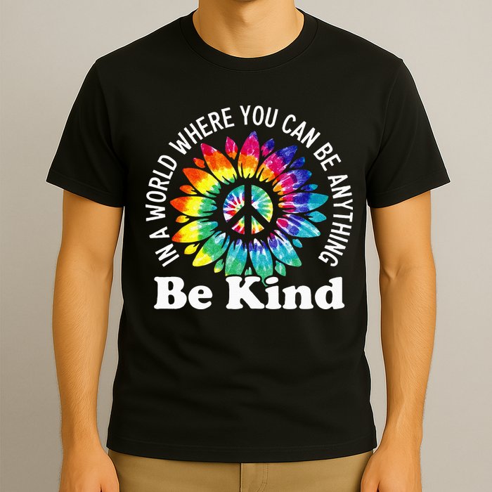 In A World Where You Can Be Anything Be Kind Sign Language T-Shirt