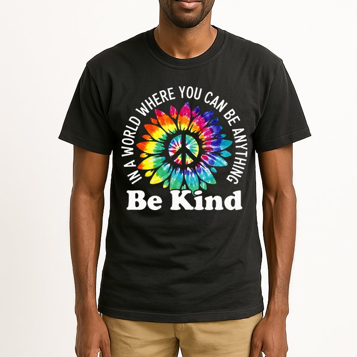 In A World Where You Can Be Anything Be Kind Sign Language Tall T-Shirt