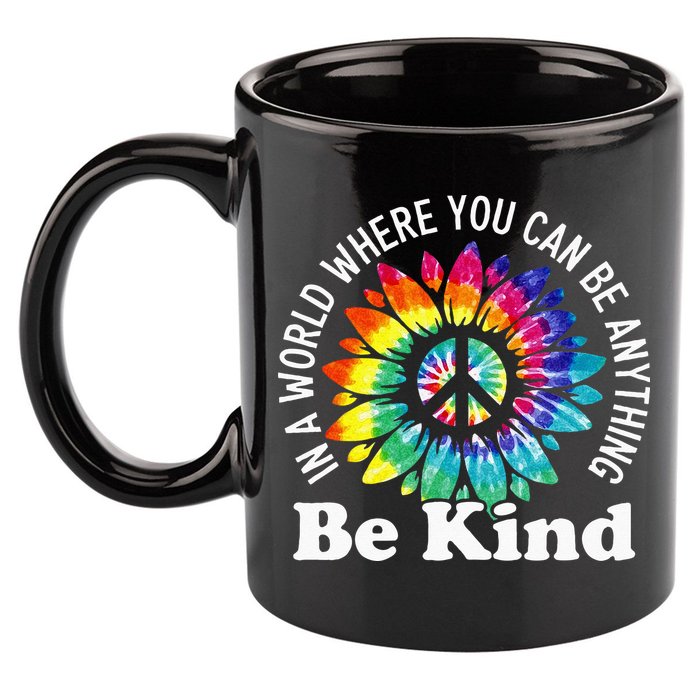 In A World Where You Can Be Anything Be Kind Sign Language 11oz C Handle Ceramic Mug