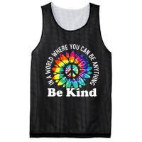 In A World Where You Can Be Anything Be Kind Sign Language Mesh Reversible Basketball Jersey Tank