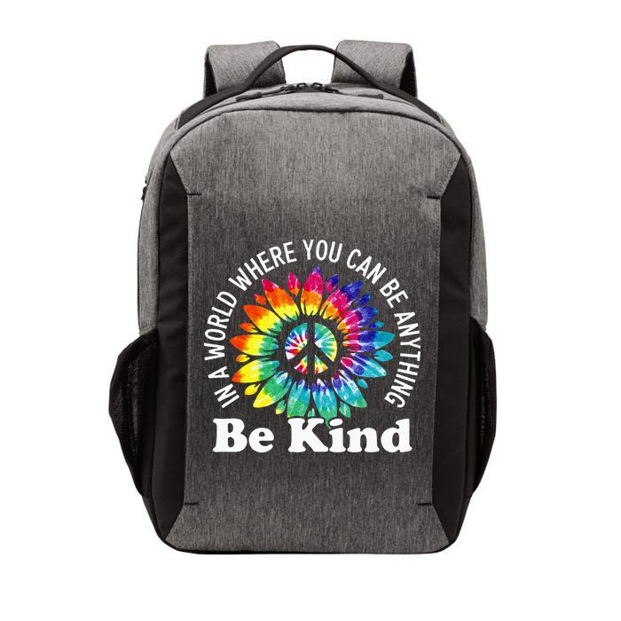 In A World Where You Can Be Anything Be Kind Sign Language Vector Backpack