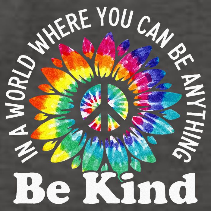 In A World Where You Can Be Anything Be Kind Sign Language Vector Backpack