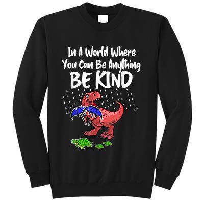 In A World Where You Can Be Anything Be Kind Kindness Sweatshirt