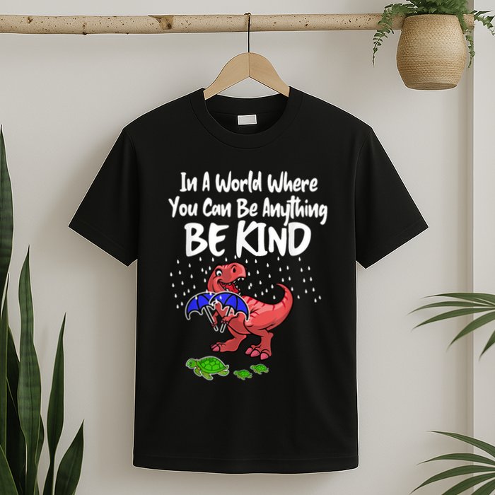 In A World Where You Can Be Anything Be Kind Kindness T-Shirt