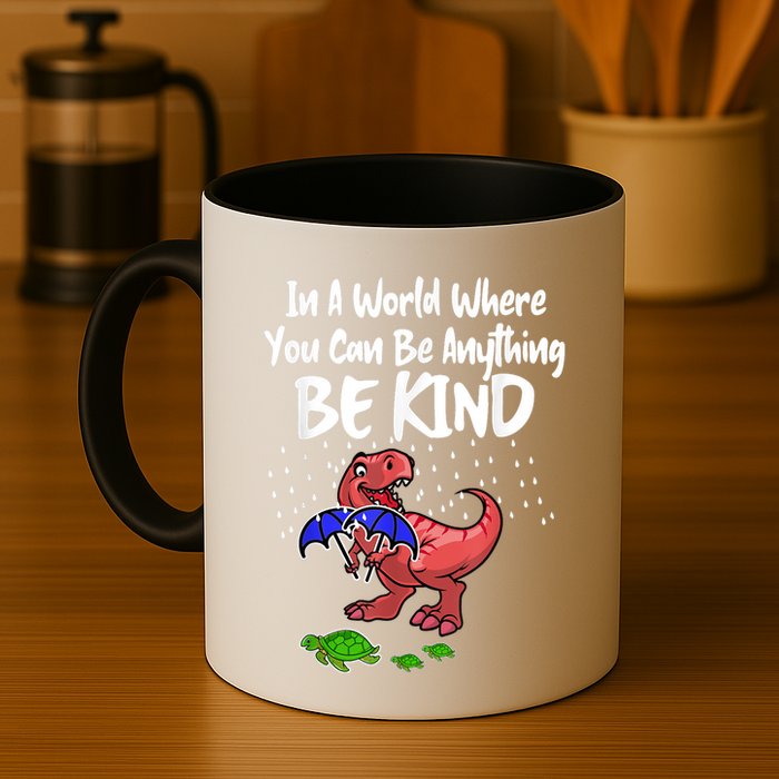 In A World Where You Can Be Anything Be Kind Kindness Mug