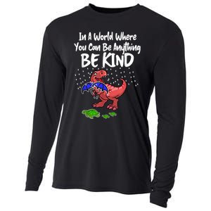 In A World Where You Can Be Anything Be Kind Kindness Cooling Performance Long Sleeve Crew