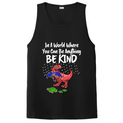 In A World Where You Can Be Anything Be Kind Kindness PosiCharge Competitor Tank