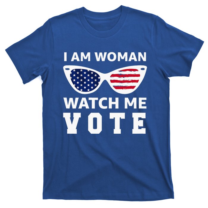 I Am Woman Watch Me Vote T-Shirt