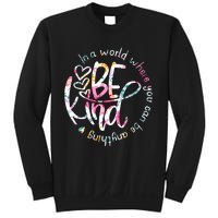 In A World Where You Can Be Anything Be Kind Kindness Sweatshirt