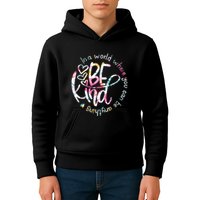 In A World Where You Can Be Anything Be Kind Kindness Kids Hoodie