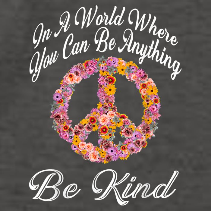 In A World Where You Can Be Anything Be Kind Gift Kindness Vector Backpack