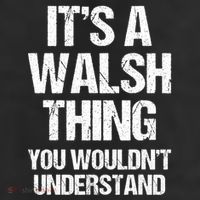 ItS A Walsh Thing You WouldnT Understand Funny Walsh 7 Panel Mesh Trucker Snapback Hat