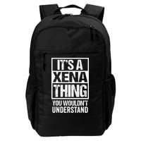 Its A Xena Thing You Wouldnt Understand Pet Name Backpack