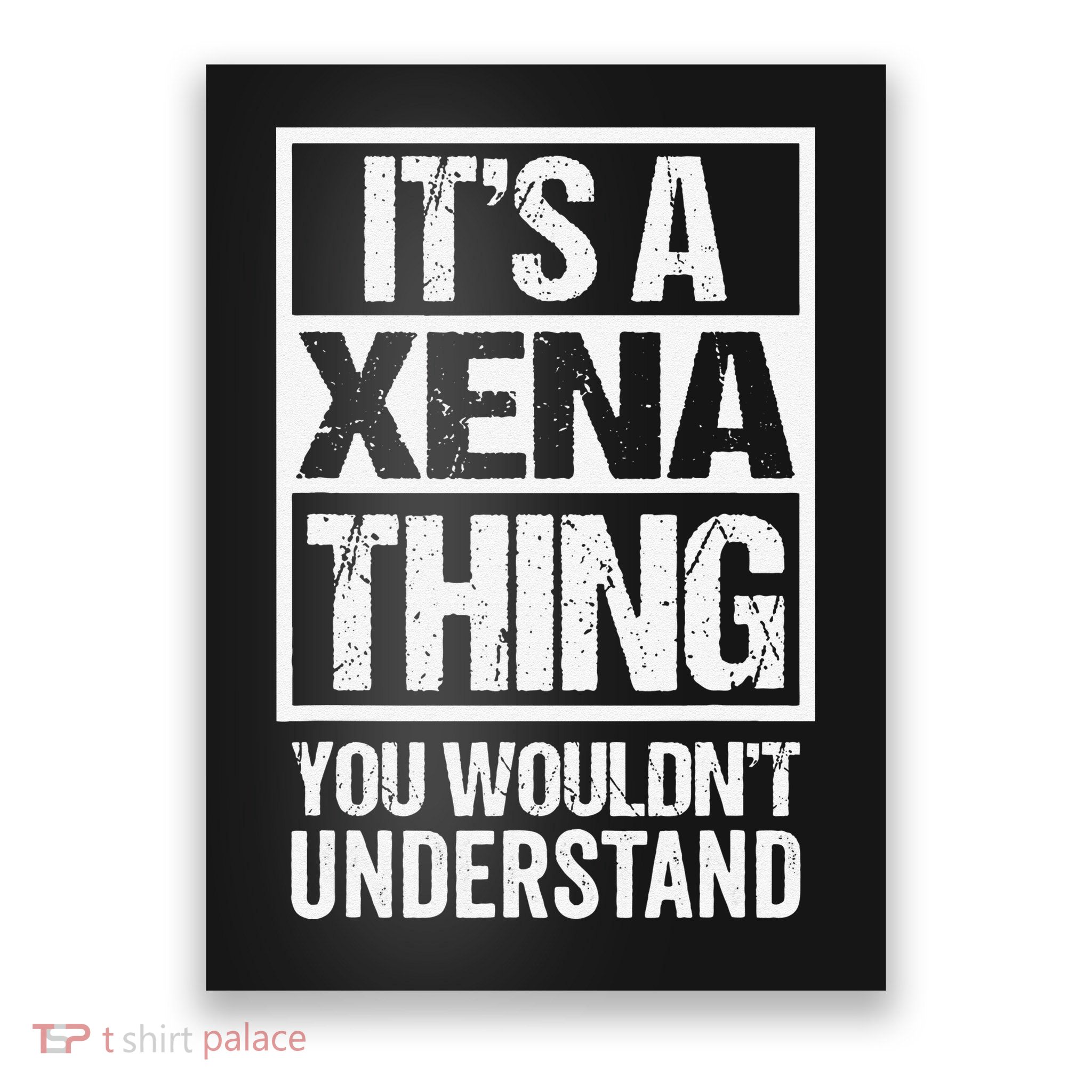 Its A Xena Thing You Wouldnt Understand Pet Name Poster