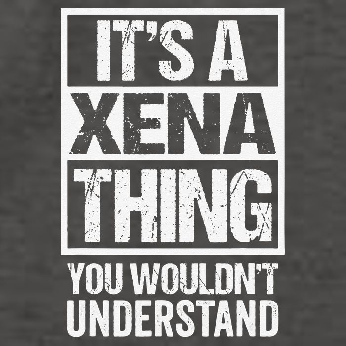 Its A Xena Thing You Wouldnt Understand Pet Name Vector Backpack