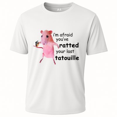 Im Afraid Youve Ratted Your Last Tatouille Funny Pink Rat Performance Shirt