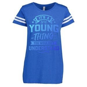 Its A Young Thing You Wouldnt Understand Surname Gift Enza Ladies Jersey Football T-Shirt