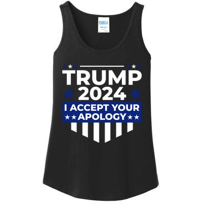 I Accept Your Apology 2024 Ladies Essential Tank