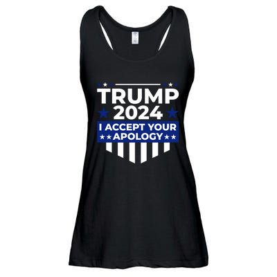 I Accept Your Apology 2024 Ladies Essential Flowy Tank